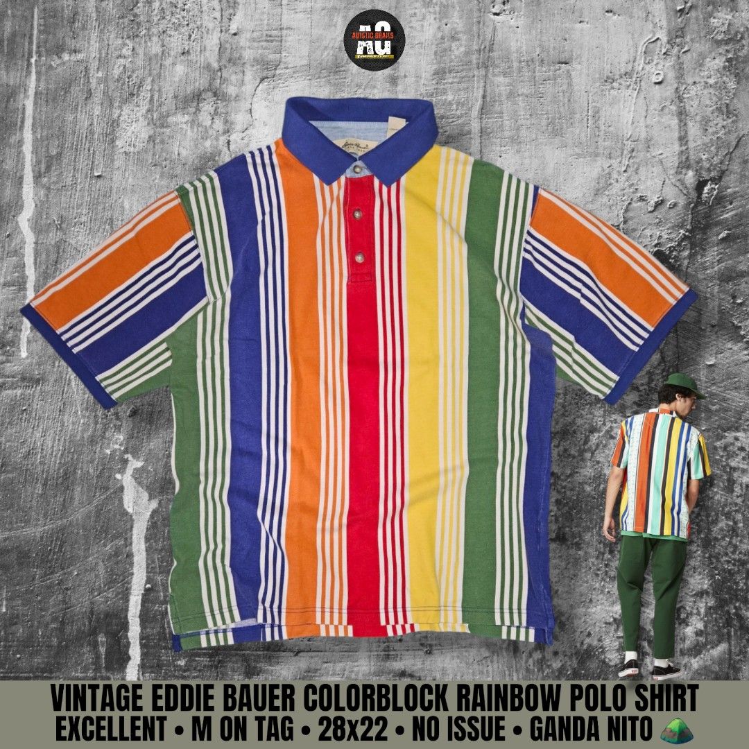 EDDIE BAUER POLO SHIRT EXCELLENT TO AS NEW MEDIUM ON TAG 28x22 NO ISSUE BAGONG BAGO 850 SF Men s Fashion Tops Sets Tshirts Polo Shirts on Carousell