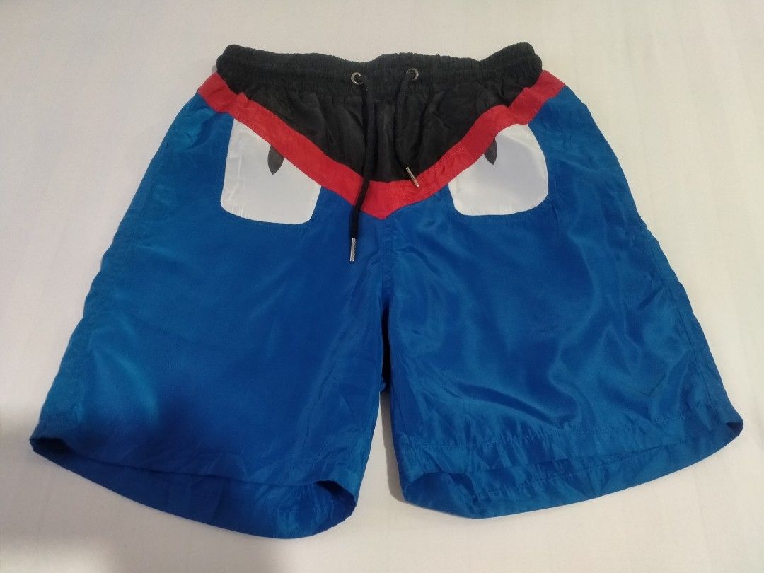 Fendi shorts eyes hot sale