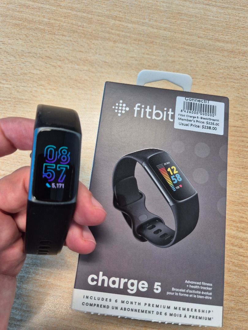 Fitbit Charge 5 Mobile Phones Gadgets Wearables Smart Watches on Carousell