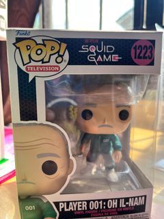 Funko Pop! Squid Game Player 001: Oh Il-Nam vinyl figure with Protector