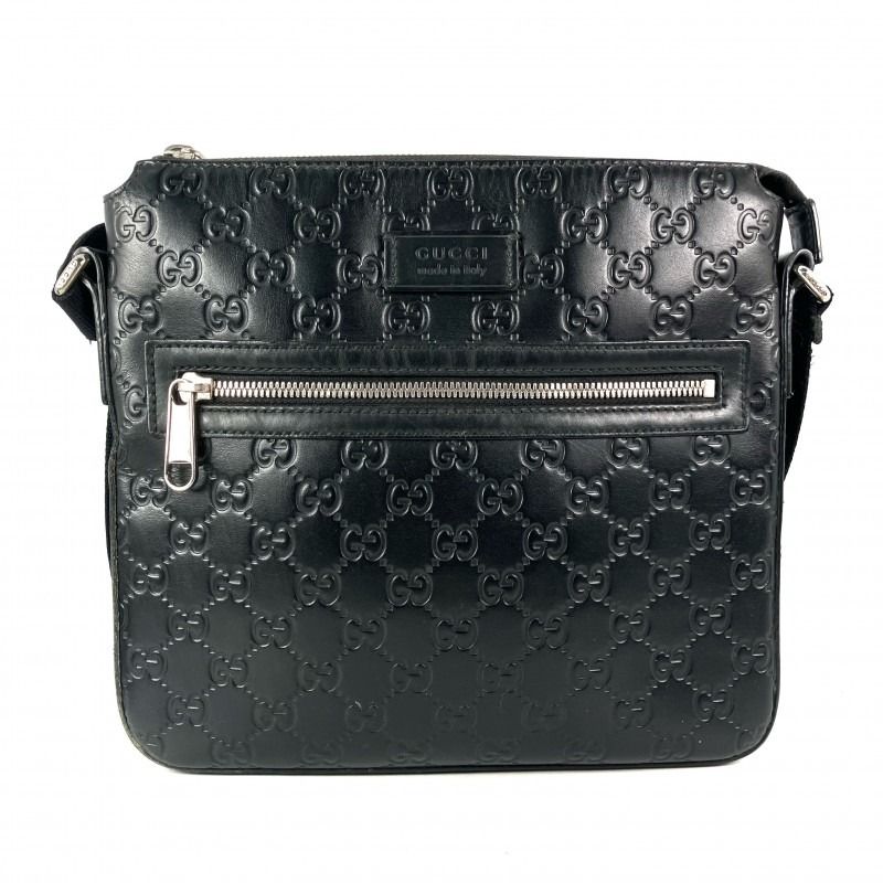 Gucci signature bag dysgraphic black