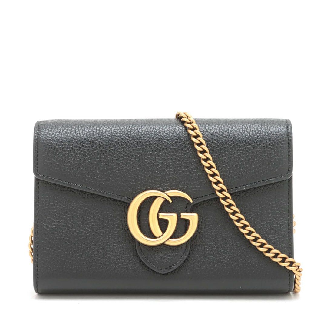 Gucci marmont matelasse wallet on chain hot sale