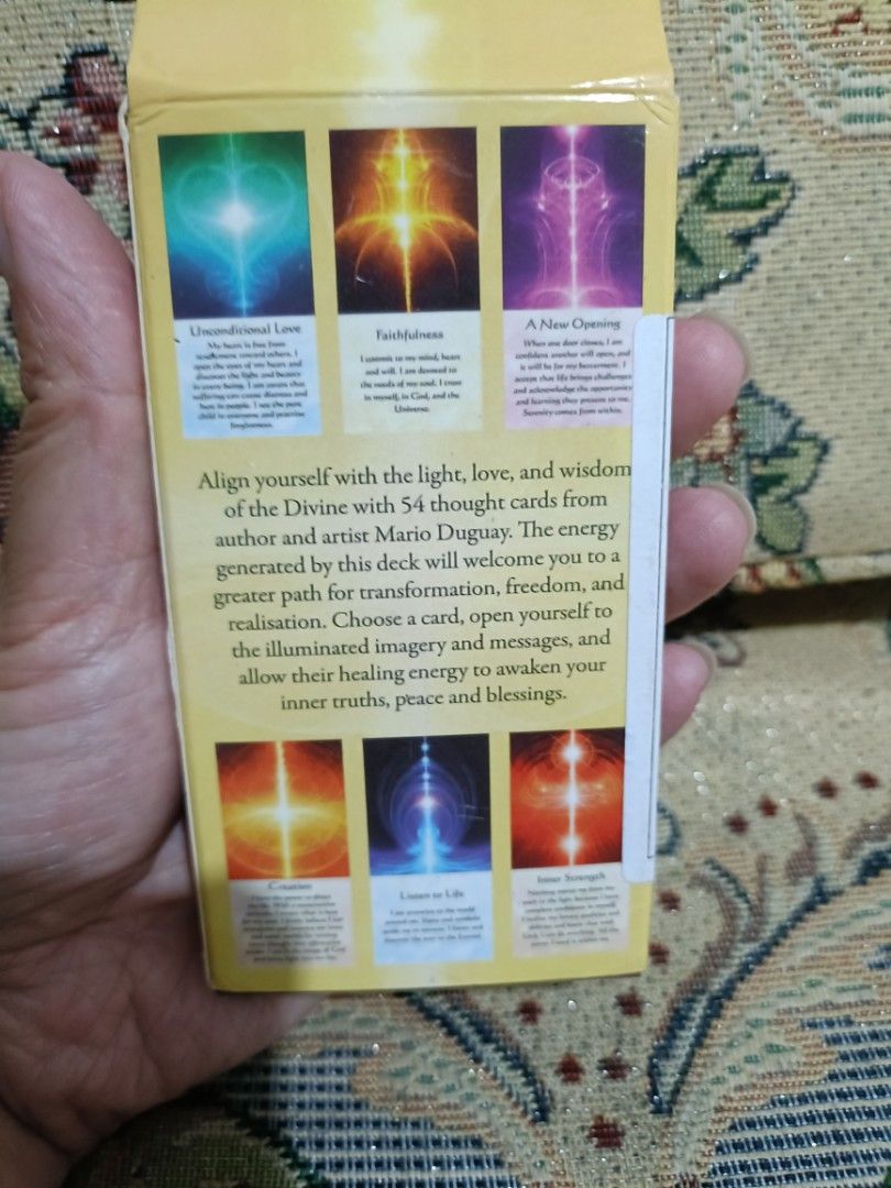 Healing Energy Oracle Cards (Category: Raw Singles) located in Baguio. Submitted by jamela.joy.shoppe15 (Listing ID 1335184920, Image 2). Description: NO HAGGLING LAST PRICE‼️ MOP: Gcash MOD: Flash or J&T.