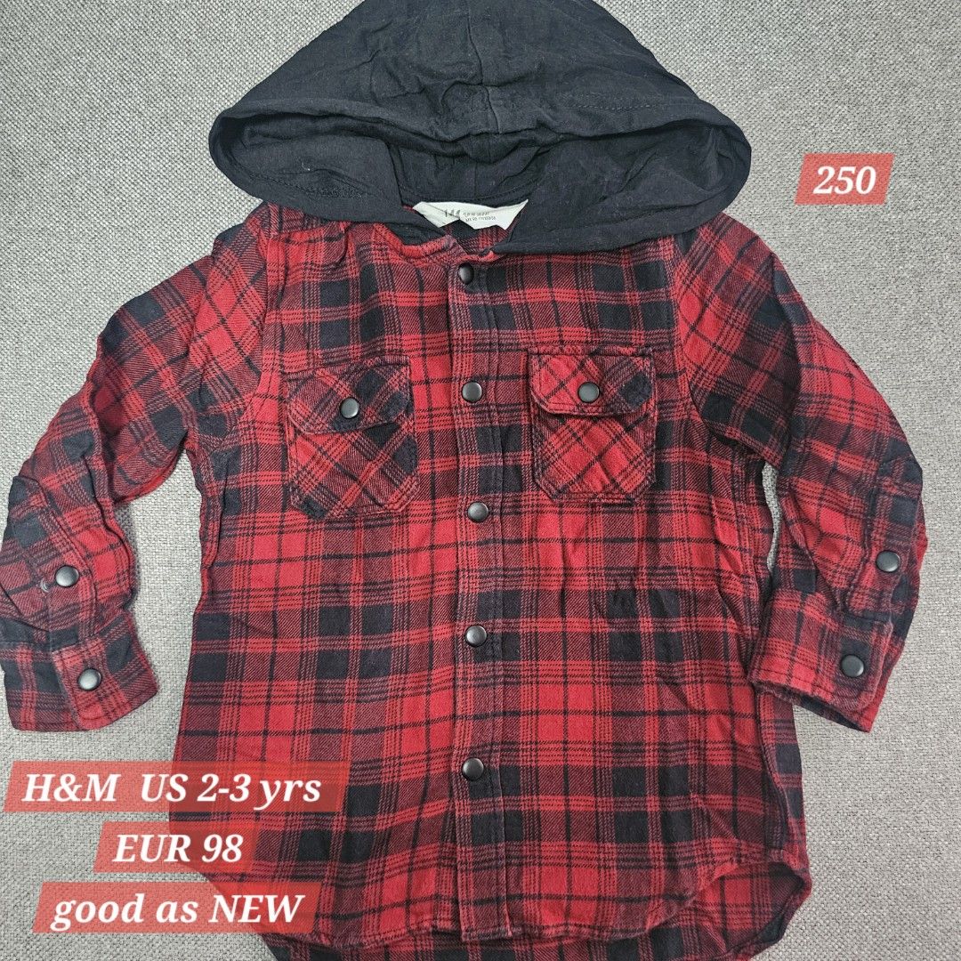 H&m checkered hoodie cheap