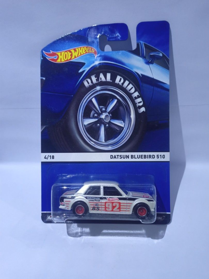 Hot wheels datsun bluebird 510 real riders outlet