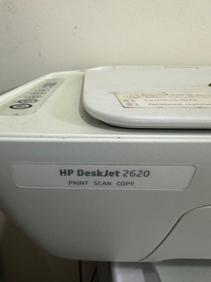 HP Printer Scanner Copy ( Deskjet 2620) (Category: Printers, Scanners & Copiers) located in Mandaluyong City. Submitted by saroosss (Listing ID 1335153780, Image 2). Description: YES IT IS AVAILABLE Only for sure buyers Fixed Price slightly used Reason for Sale: not being used at home Ink is not available, should be purchased by the buyer Scans, copies and prints Only for Pickup Location: Greenfield District.