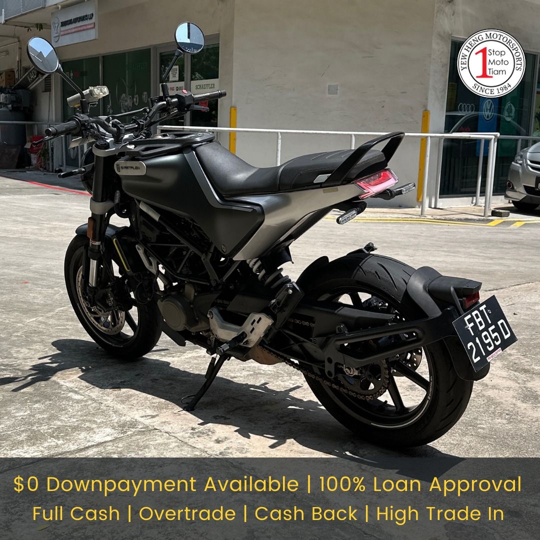 Husqvarna Svartpilen 200 Low Mileage 200cc Street Bike Motorcycles Motorcycles for Sale Class 2B on Carousell
