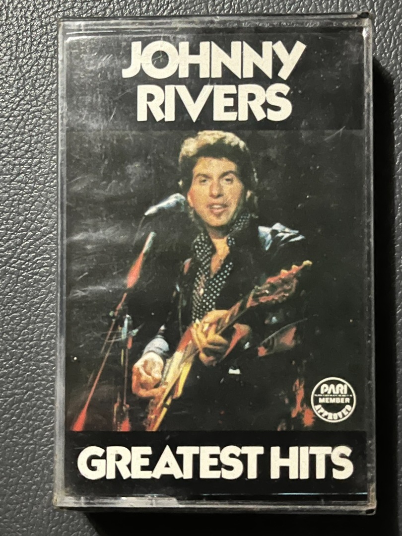 JOHNNY RIVERS Greatest Hits RARE NOS SEALED Philippines Cassette Tape ...