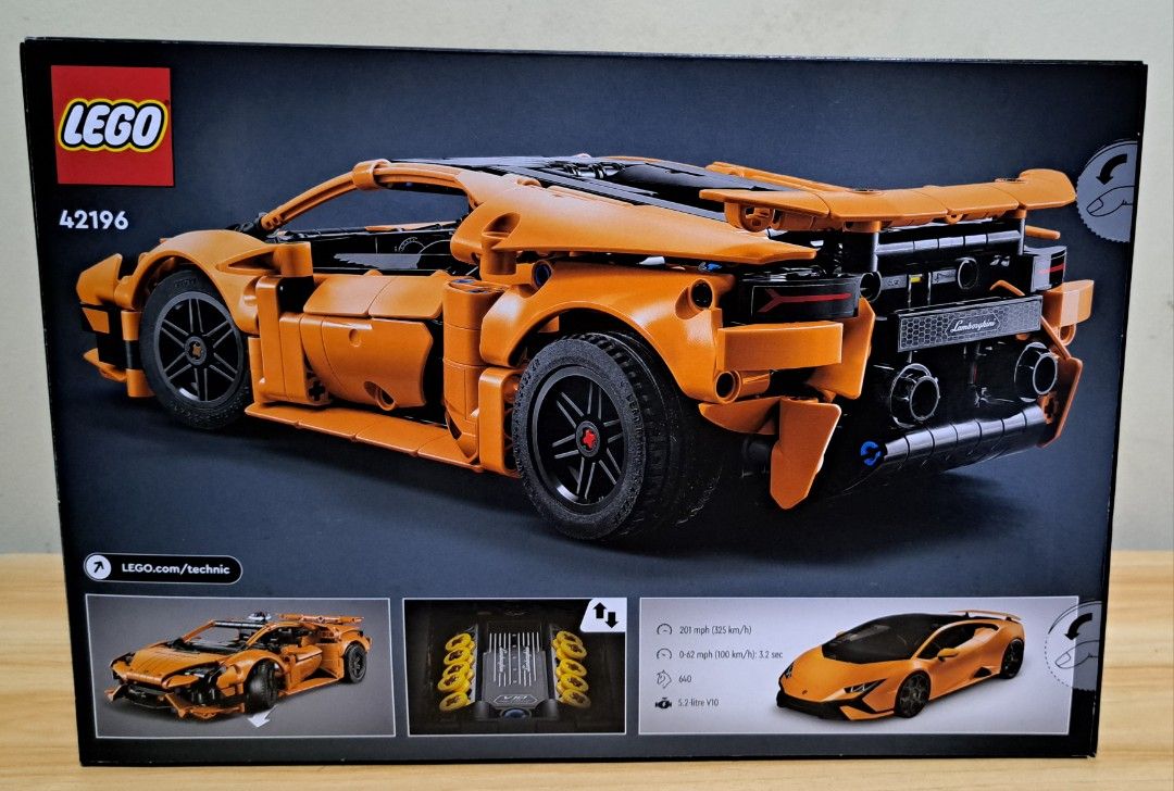 LEGO 42196 (Category: Lego & Building Sets) located in Taguig. Submitted by carousel123 (Listing ID 1335172462, Image 2). Description: Lego 42196 Lamborghini Huracan Tecnica Orange.