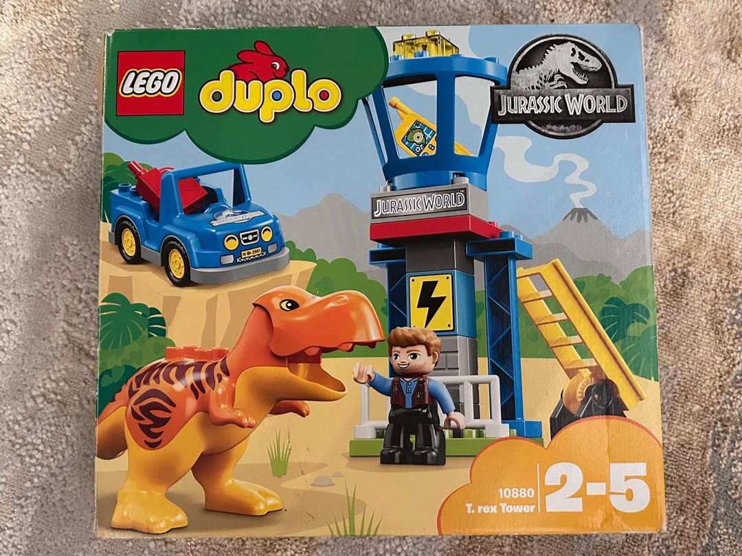 Lego Duplo Jurassic Trex Tower 10880 Babies Kids Infant Playtime on Carousell