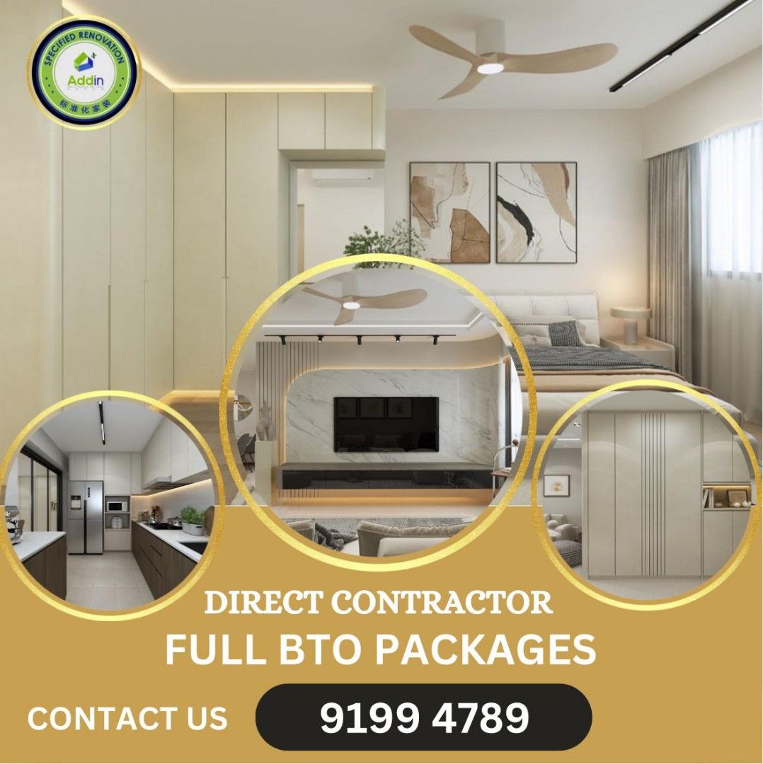 FULL HOME RENOVATION PACKAGES / BTO / RESALE / CONDO / LANDED / LOCAL DIRECT CONTRACTOR (NO HIDDEN CHARGES)62863076263681110