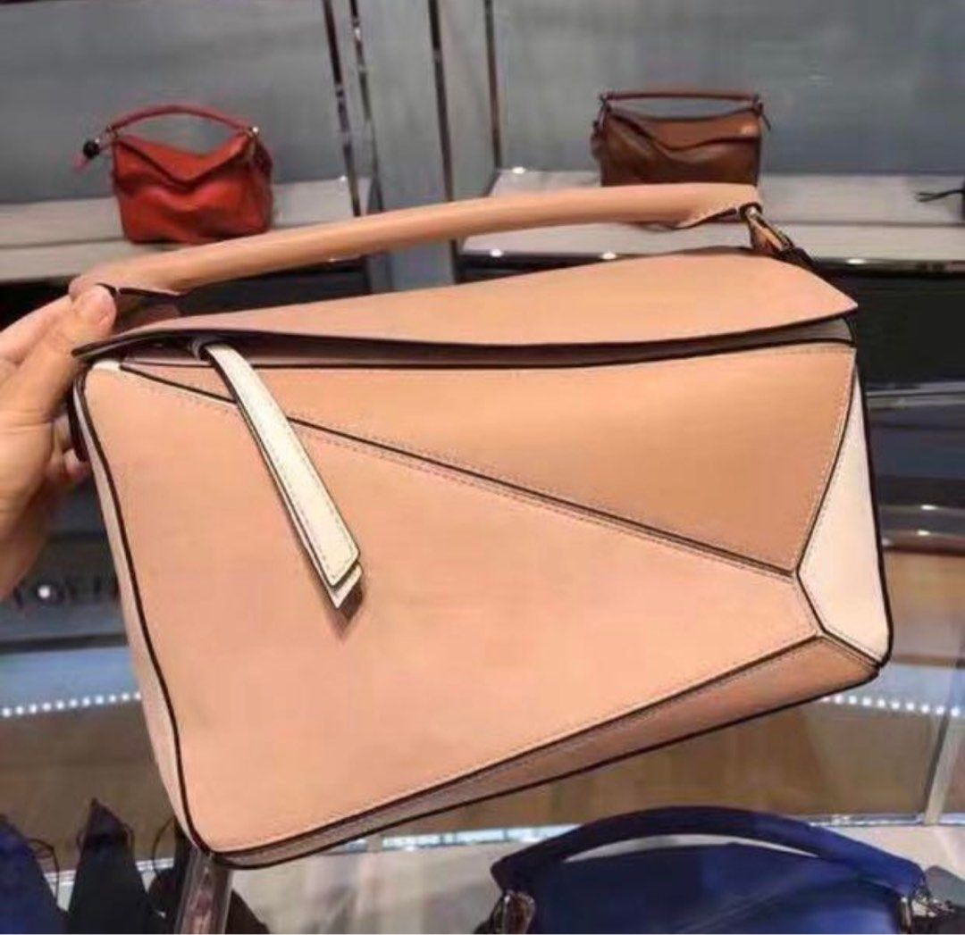 Loewe puzzle bag blush multitone 2025