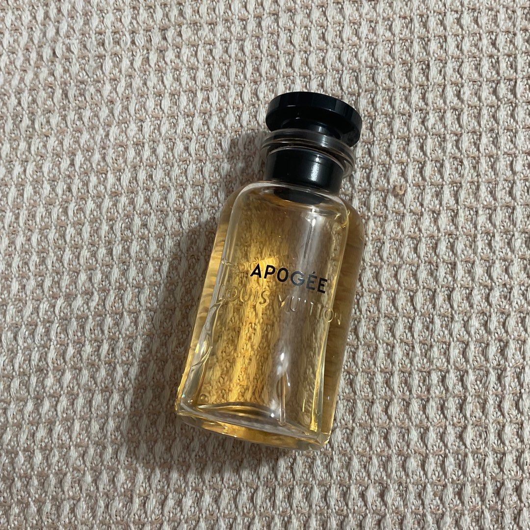 Louis Vuitton LV Apogee 100ml perfume (Category: Fragrance & Deodorants) located in Quezon City. Submitted by hellolili21 (Listing ID 1335087479, Image 1). Description: Guaranteed authentic store bought 80% full.
