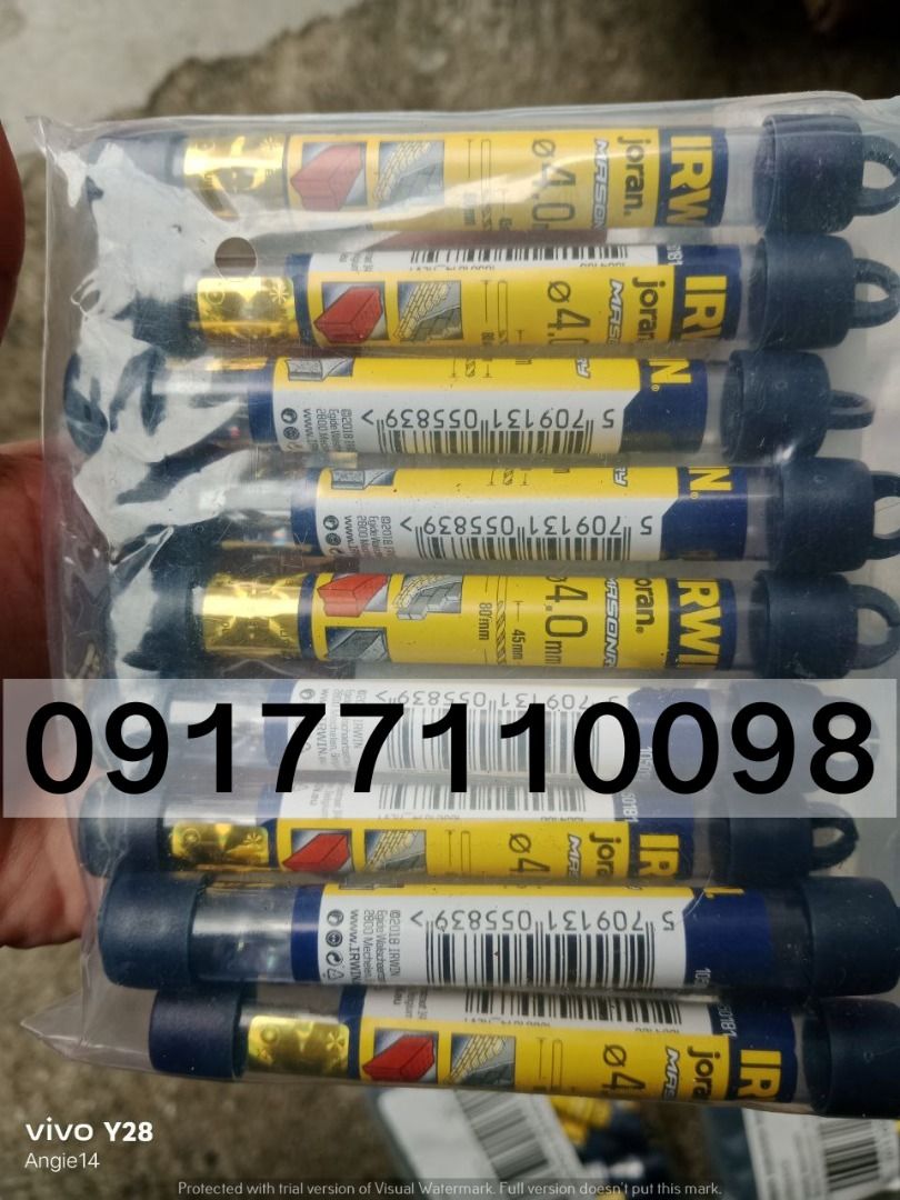 Masonry Drill Bit (Category: Construction Tools & Equipment) located in Manila. Submitted by joeyroque09 (Listing ID 1335129245, Image 2). Description: .