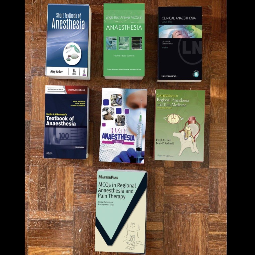 Medical textbook Anaesthesia OR surgery SBA (Category: Textbooks) located in Petaling Jaya. Submitted by farhana_alya (Listing ID 1324397185, Image 1). Description: .
