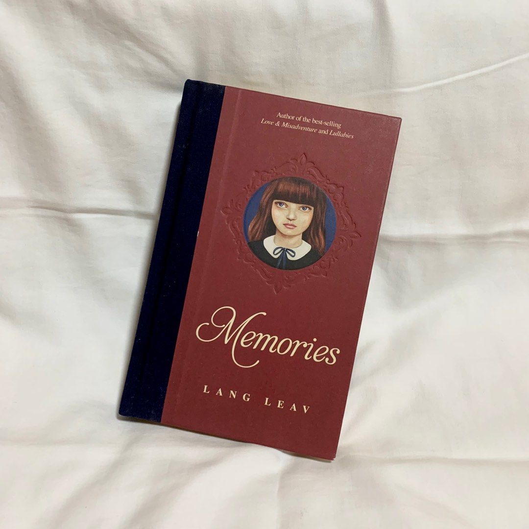 Memories by Lang Leav Hardcover (Category: Storybooks) located in Muntinlupa City. Submitted by sheisthestars (Listing ID 1335181677, Image 1). Description: Memories by Lang Leav Hardcover Condition: 8/10 RFS: decluttering - Only read once - signs of aging present: yellowed pages - with highlights; will remove sticky tabs before handing it to you Price is negotiable! Will give discount if you get more than 1 item from me! :) Mode of Payment: GCas