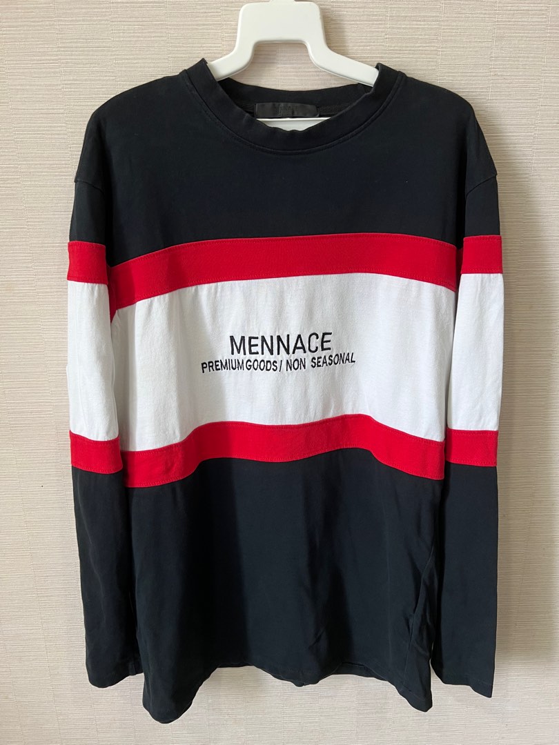 Mennace Sweatshirt L S Men s Fashion Tops Sets Tshirts Polo Shirts on Carousell