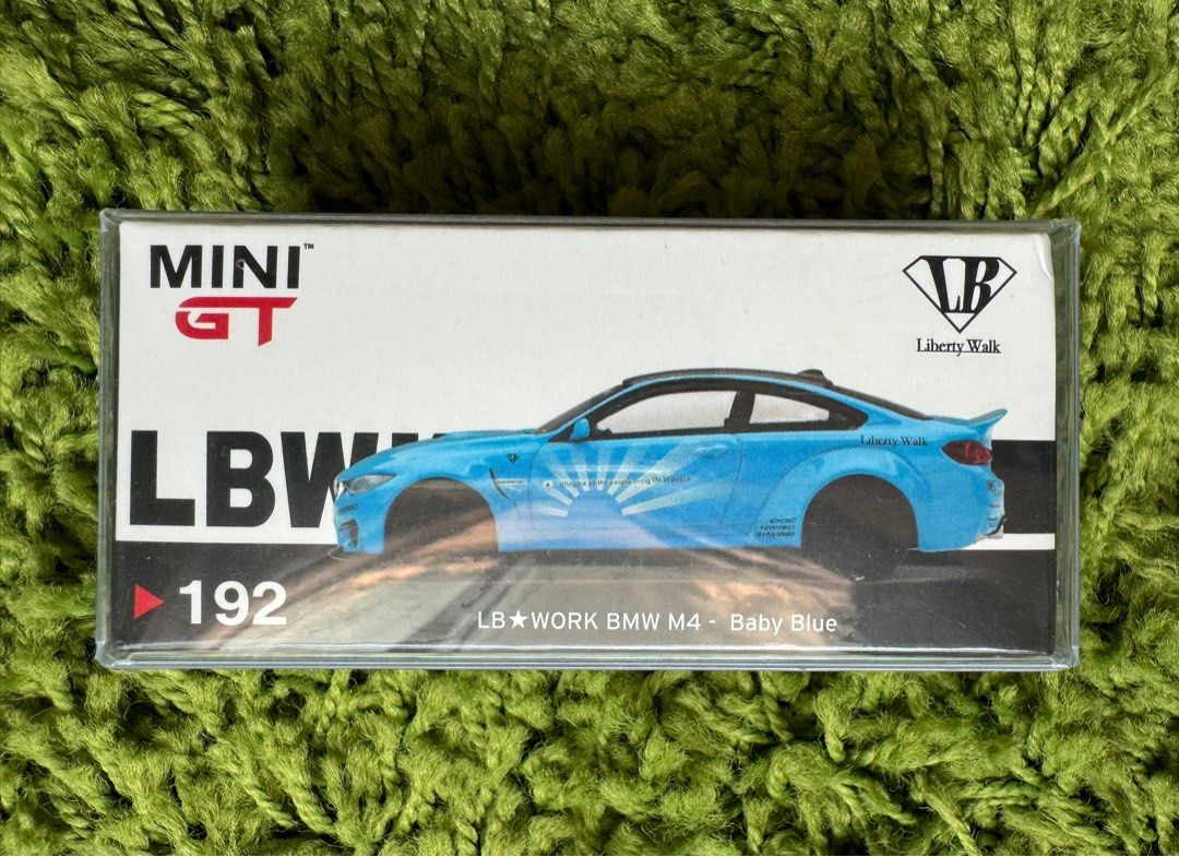 MINIGT No.192 LB☆WORK BMW M4-Baby Blue - メルカリ