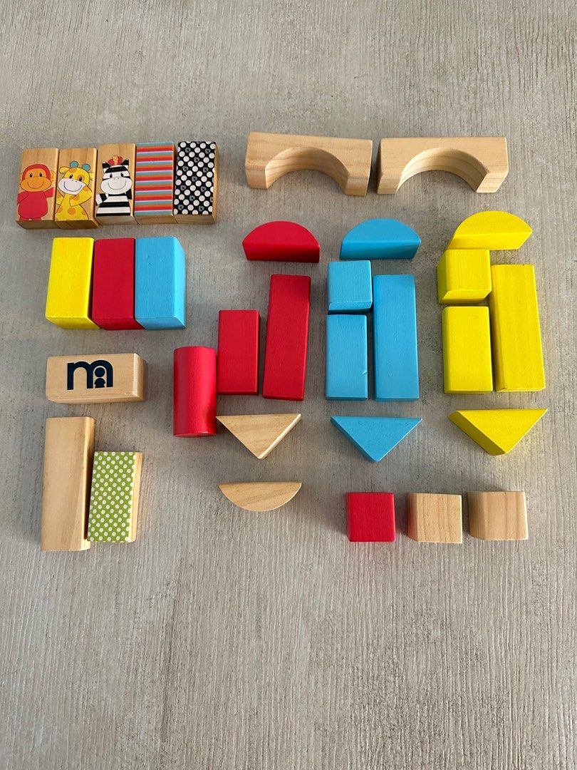Mothercare building blocks on sale
