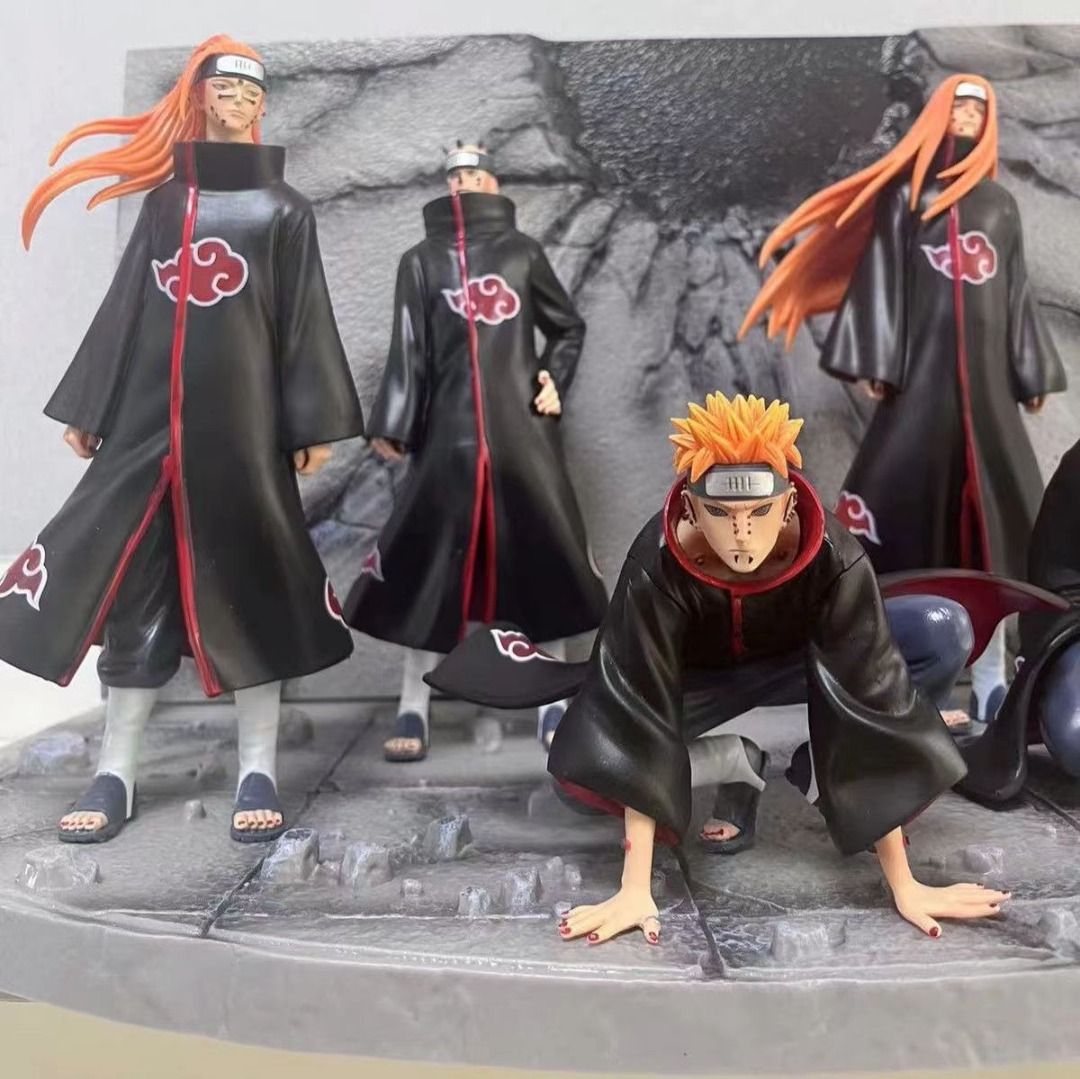 Naruto - Akatsuki Organization Figure Set | Nagato Pain Six Paths