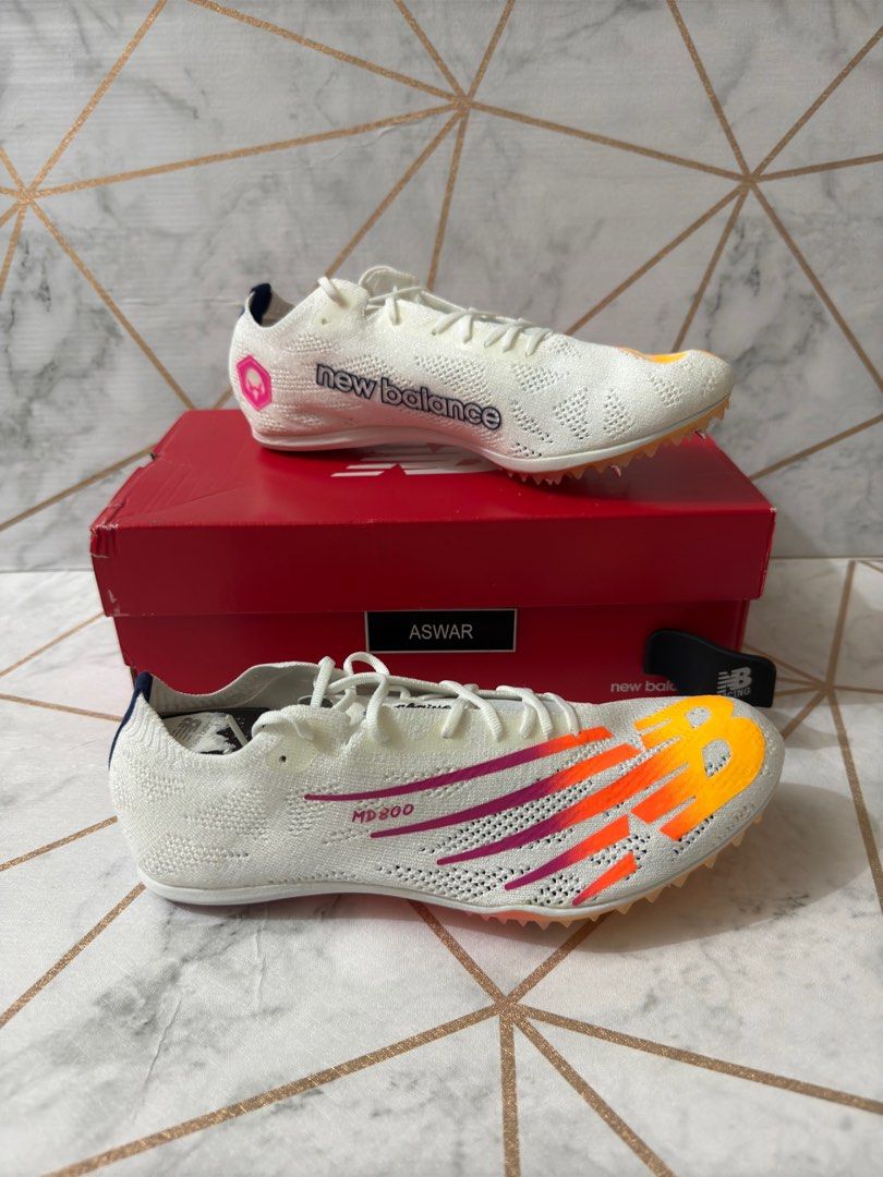 New Balance MD800 V8 Spike Men s Fashion Footwear Sneakers on Carousell