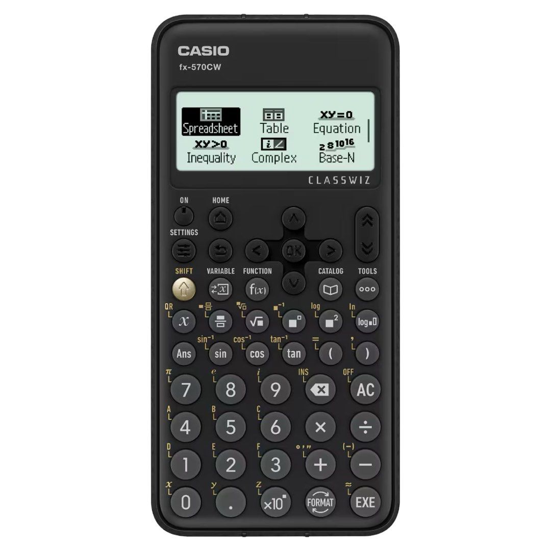 [NEW] Casio fx-570CW (Category: Office & Business Technology) located in Quezon City. Submitted by rarufuuu (Listing ID 1335199787, Image 1). Description: Brand New fx-570CW (ClassWiz) Scientific Calculator ✅100% Authentic (Can verify using the QR code on the box.) ✅Cheaper than local bookstores. ✅Students, teachers, business, etc. ✅Features: https://www.casio.com/ph/scientific-calculators/product.FX-570CW/ 📣₱900 if buying two or more .