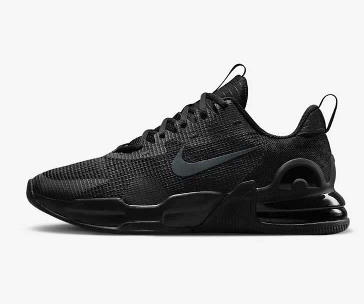 Nike Air Max Alpha Trainer 5 Exercise walking shoes Gym Jog US 11 UK 10 Triple black Stealth uniform Men s Fashion Footwear Sneakers on Carousell