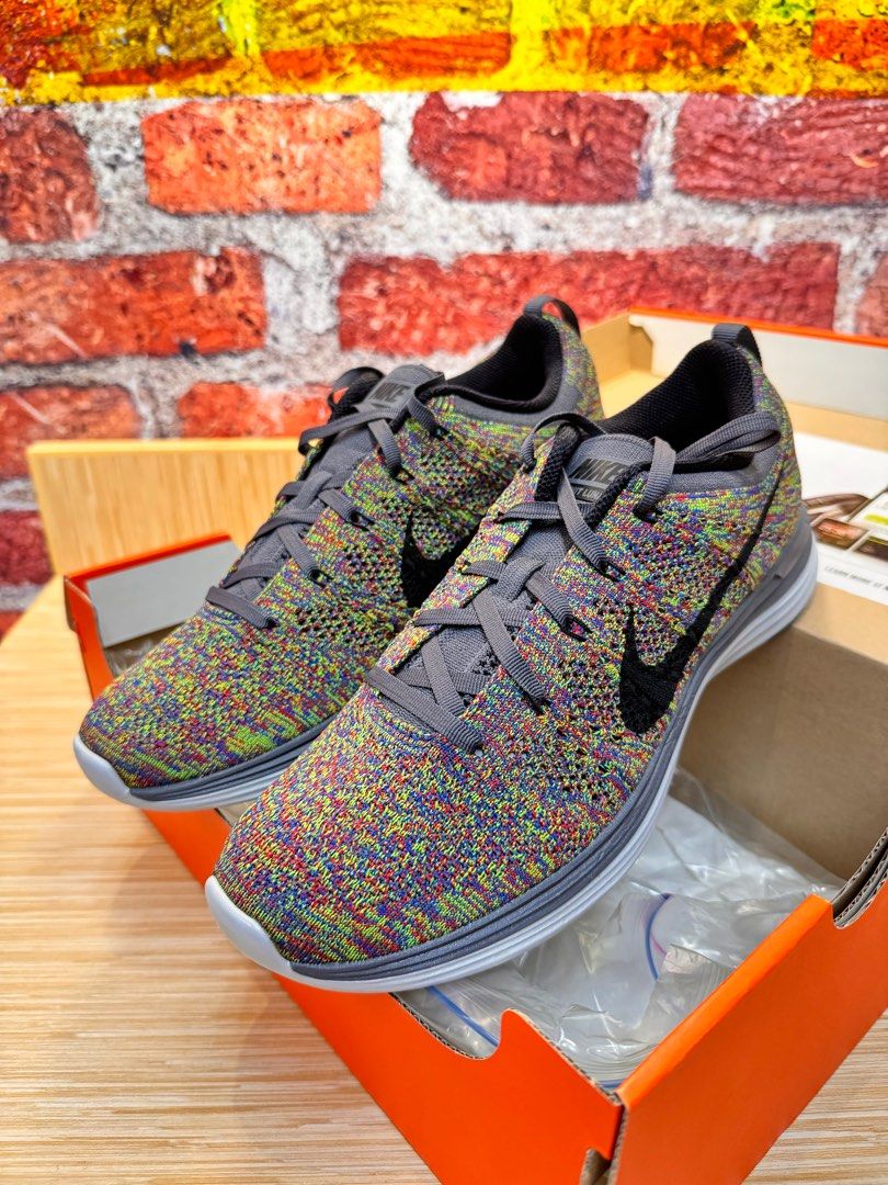 Nike flyknit lunar 1 multicolor Carousell