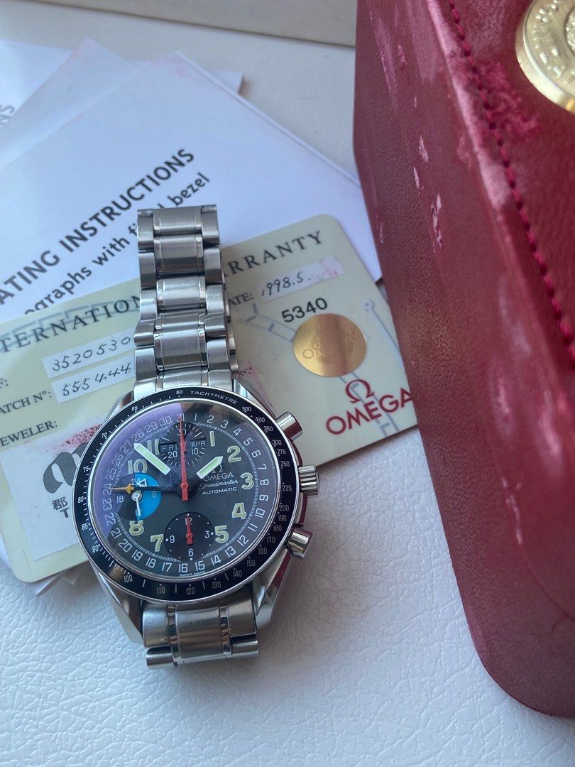 Hodinkee Omega Speedmaster 少有全套Triple Calendar 全套