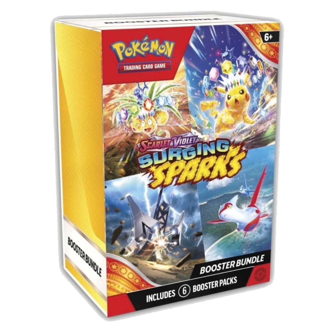 pokemon sv8 surging sparks booster box Pokmon TCG: Scarlet & Violet 8: Sparks:  Spoils and Loot VioletSurging Sparks expansion! Pokemon TCG: Scarlet & Violet