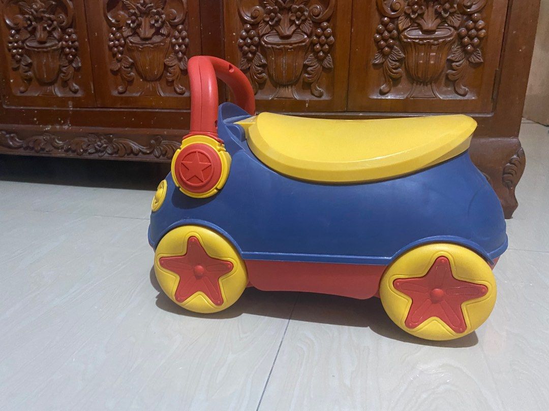 Potty trainer (Category: Toilet Training) located in Quezon City. Submitted by avyness (Listing ID 1335074838, Image 2). Description: Good quality material Original price ₱650 Never been used ayaw ng baby ko gamitin.