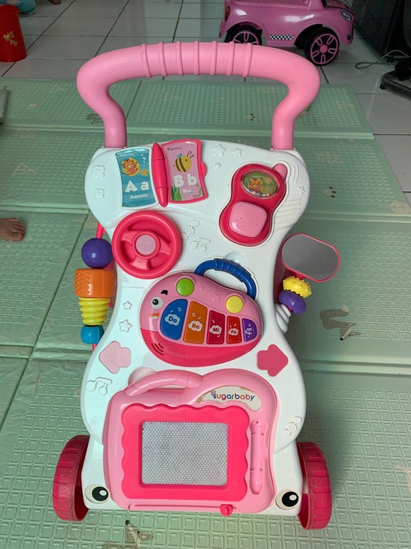 PRELOVED ballgown PUSH WALKER BABY WALKER