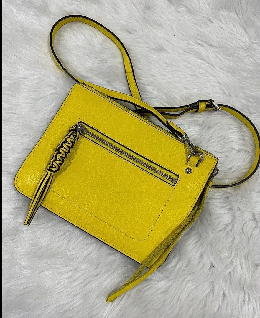 Vince camuto yellow bag new arrivals