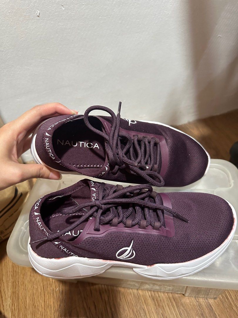 Nautica mauve sneakers hot sale