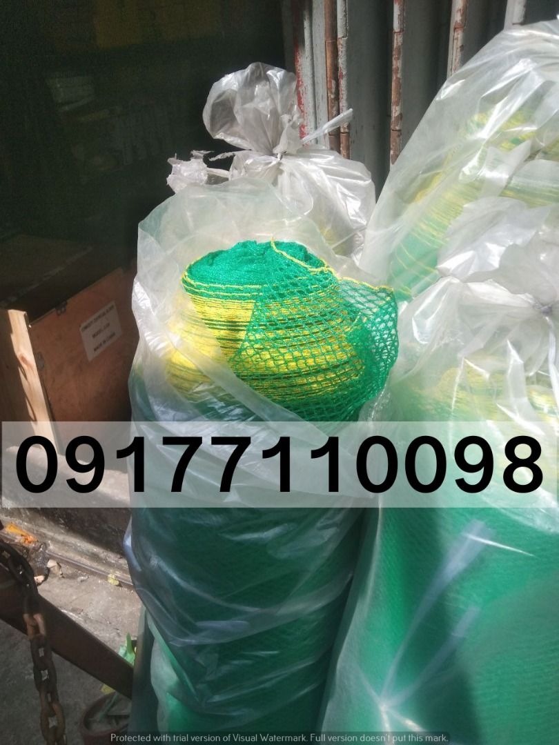 Safety net green (Category: Construction Tools & Equipment) located in Manila. Submitted by joeyroque09 (Listing ID 1335119945, Image 1). Description: .