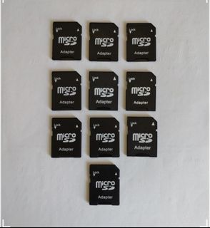 sd card adapter for mircoSD micro sd 轉換卡套 tf 轉 SD 記憶卡盒 (2️⃣個起售，請細閱內容，合適才買)
