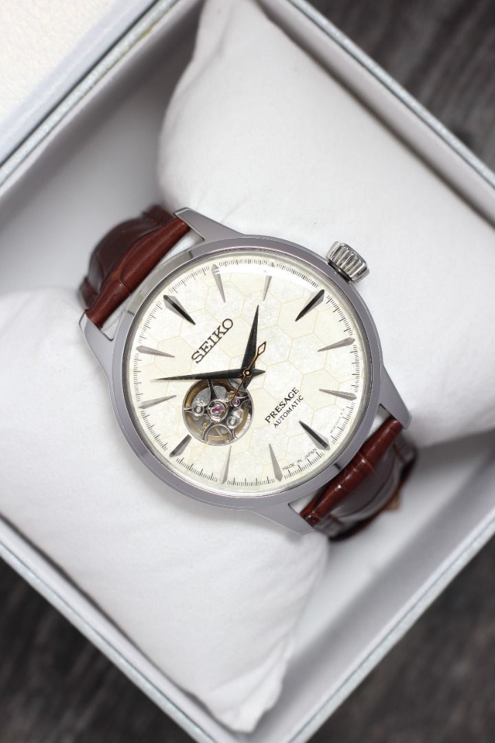 Seiko Presage Honeycomb SSA409 LE 0383 Men s Fashion Watches Accessories Watches on Carousell