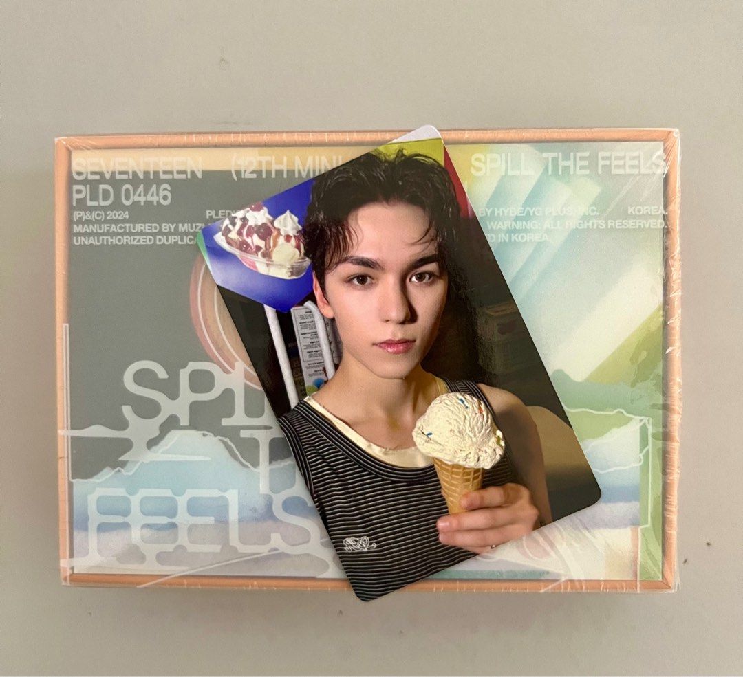 SPILL THE FEELS 大阪 限定 トレカ seventeen SEVENTEEN Spill the feels 大阪 ミンギュ トレカ