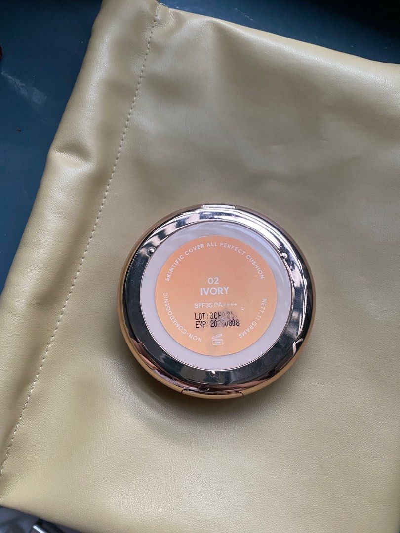 Skintific Cushion Foundation - 02 Ivory (Category: Makeup) located in Manila. Submitted by adr1anne (Listing ID 1335179768, Image 2). Description: Used twice RFS: decluttering.