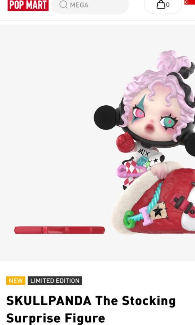 SKULLPANDA - The Stocking Surprise Figure, Hobbies & Toys