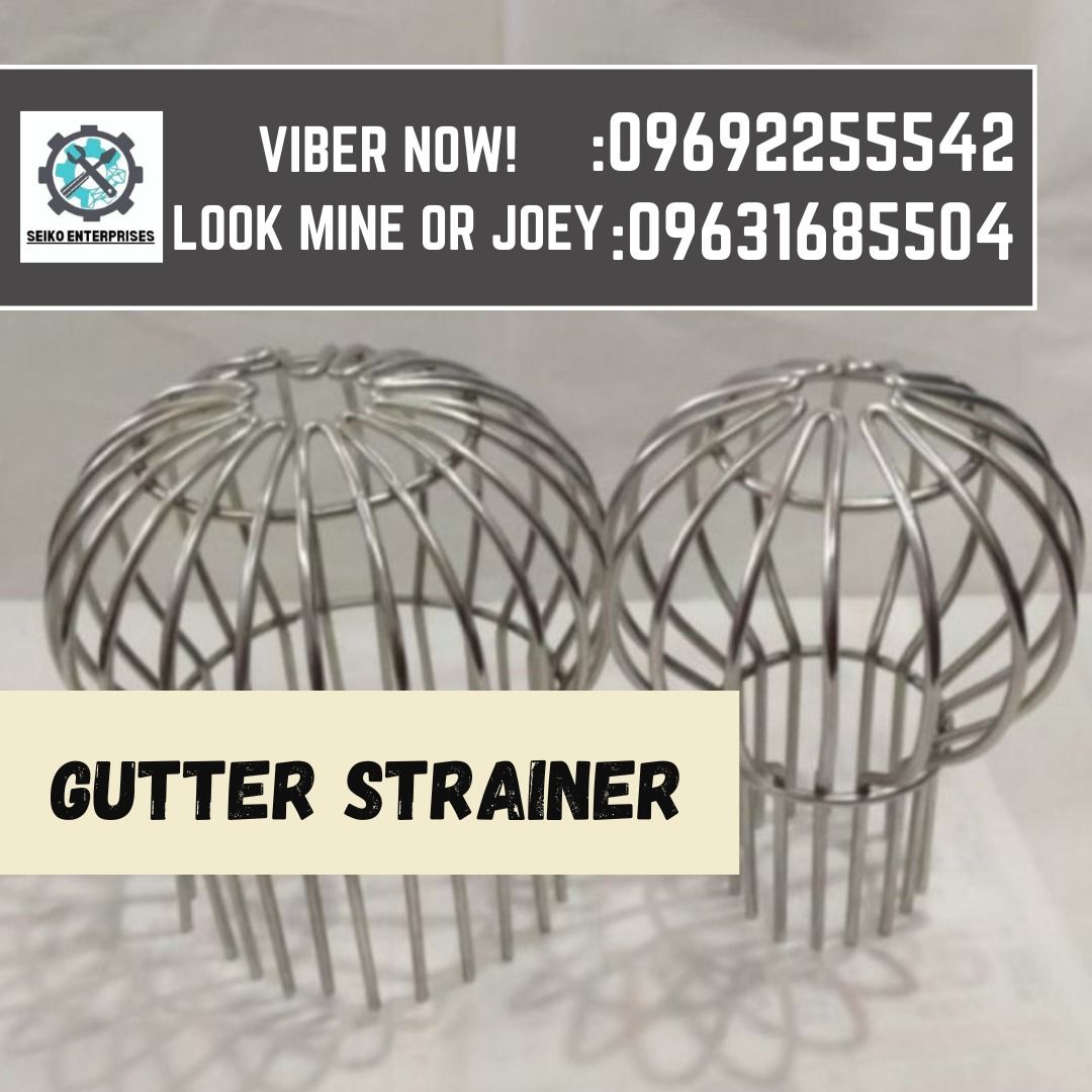 SS GUTTER STRAINER 3, Commercial & Industrial, Construction & Building ...