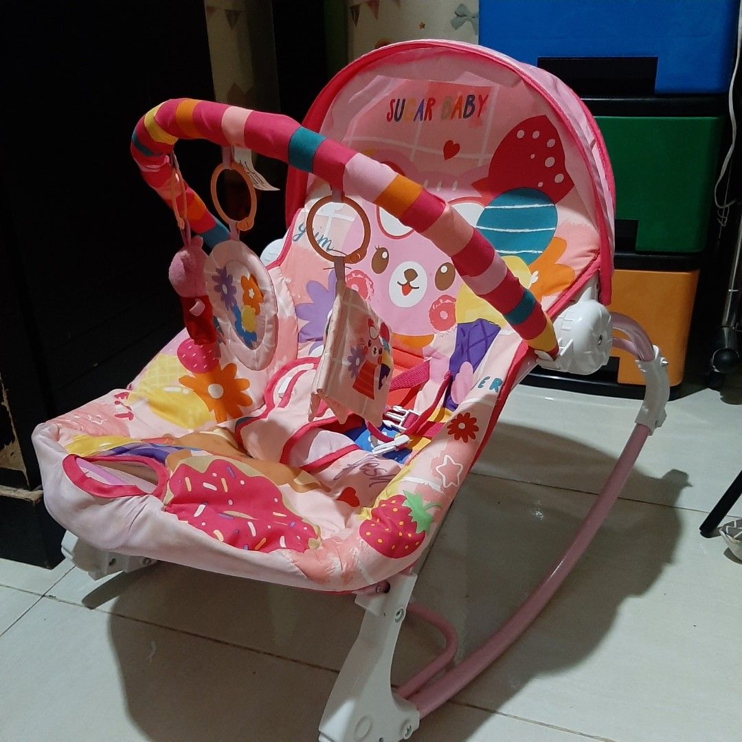 Sugar Baby Bouncer Preloved Bayi Anak Kereta Kursi Goyang Gendongan Bayi di Carousell
