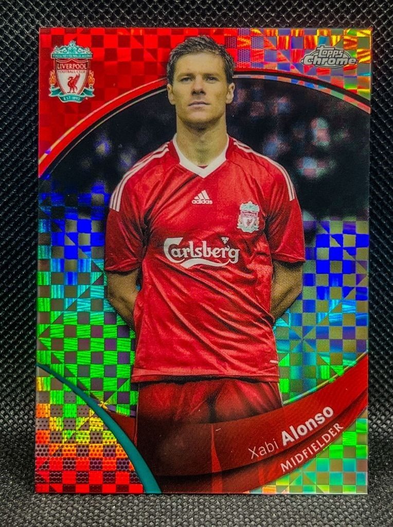Topps Chrome Liverpool 2023/24: Xabi Alonso Checker, Hobbies 