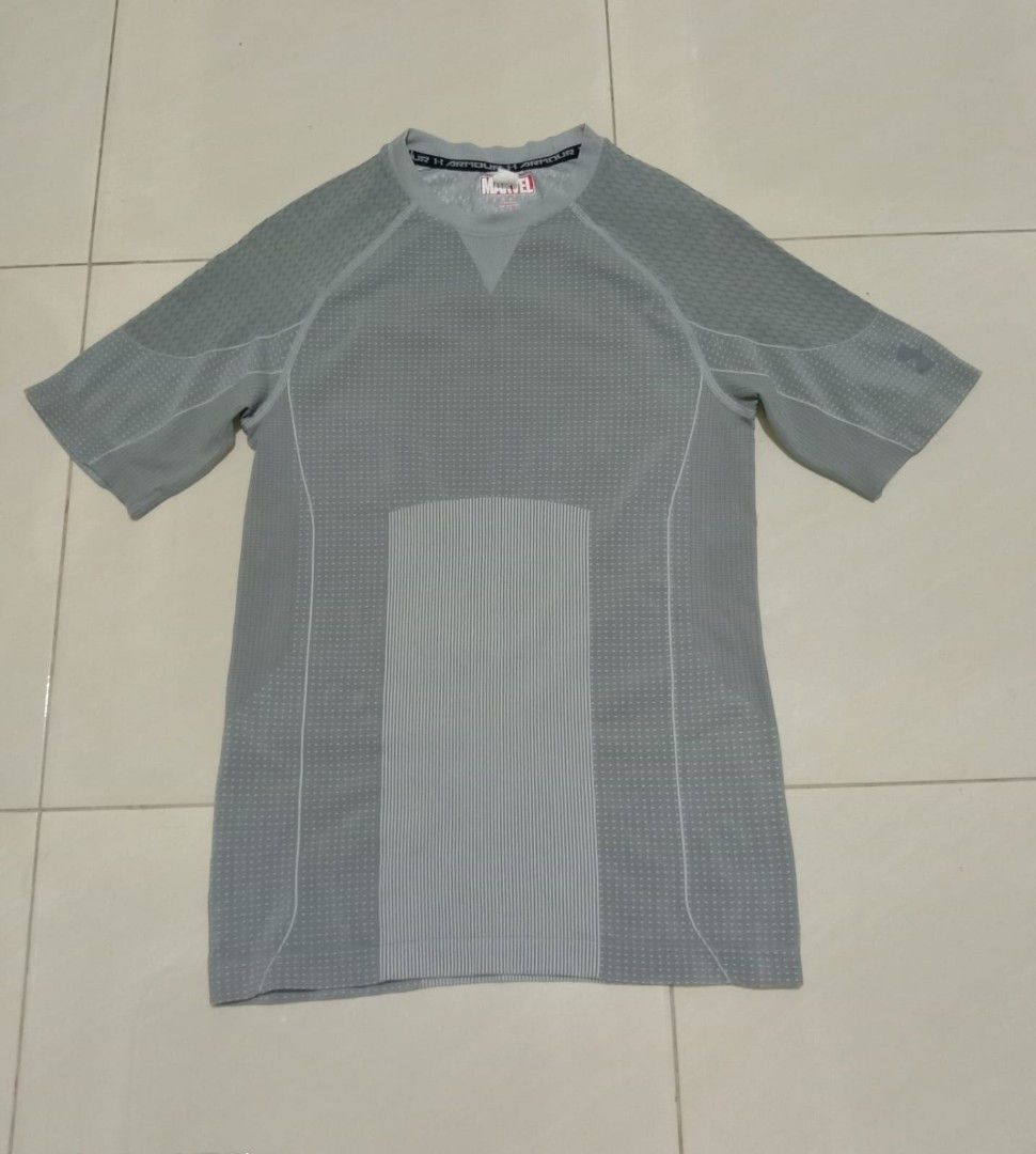 Under armour avengers age of ultron seamless compression shirt 2025
