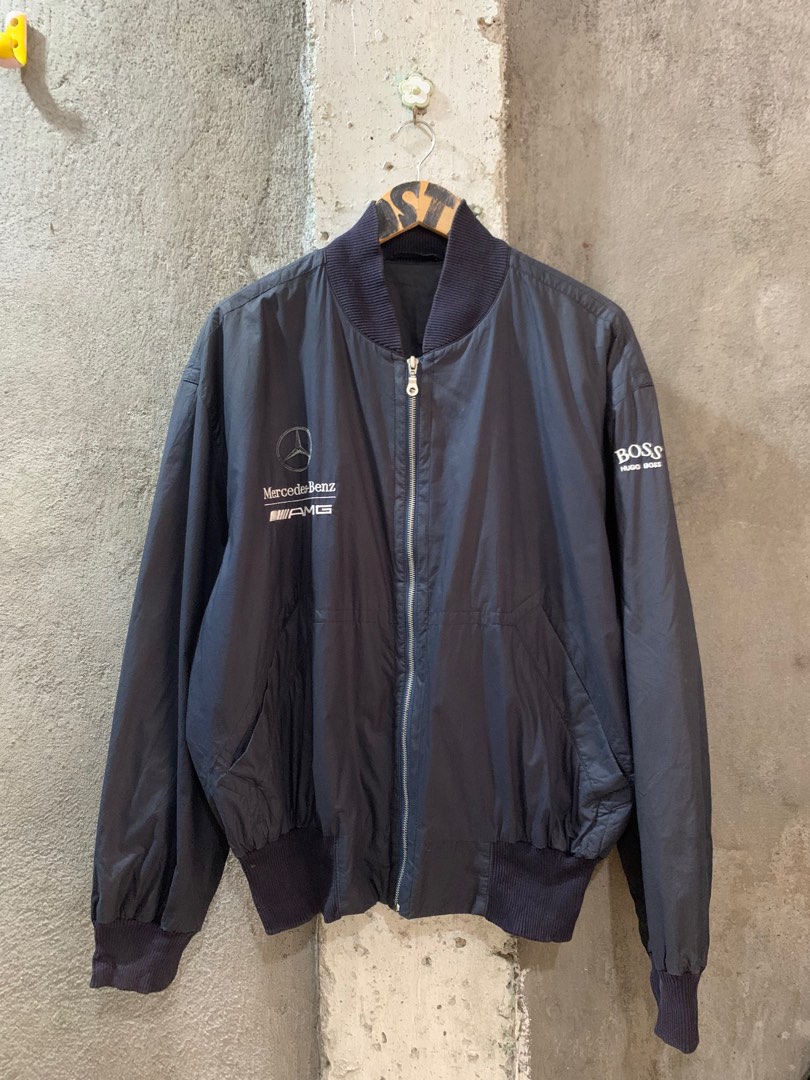 vintage rare hugo boss x mercedes AMG jacket Women s Fashion Coats Jackets and Outerwear on Carousell