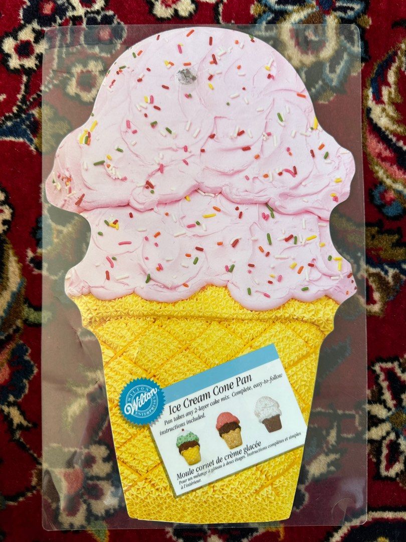 Recipe Wilton Ice Cream Cone Cake Pan Wilton Ice Cream Cone Cake