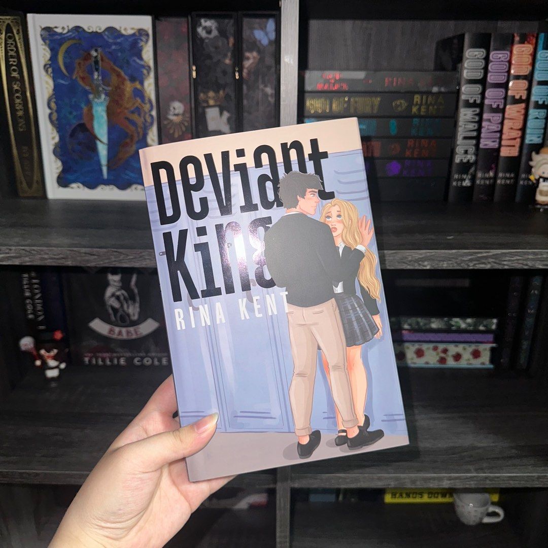 [WTT/WTS] Signed Deviant King Rina Kent Baddies Book Box Edition Royal ...