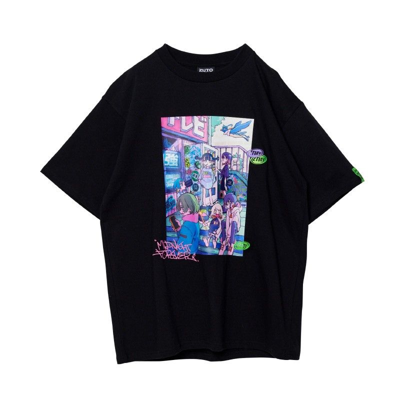 ずっと真夜中でいいのに。 ZUTOMAYO Tシャツ 香港限定 ずっと真夜中で