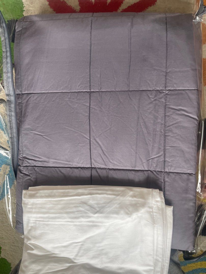 10kg weighted blanket and soft cover
