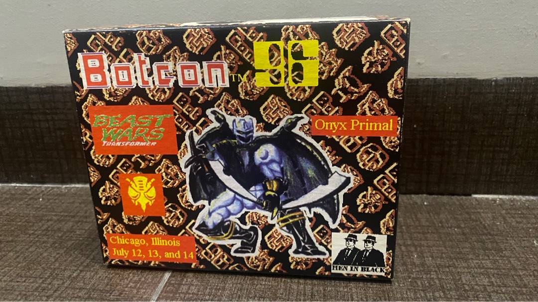 1996 vintage botcon beast war transformer onyx primal (rare), Hobbies ...